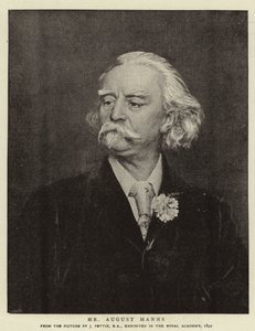 Mr August Manns door John Pettie