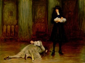 De hertog van Monmouth smeekt om zijn leven voor James II