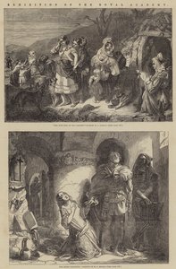 Tentoonstelling van de Koninklijke Academie door John Phillip