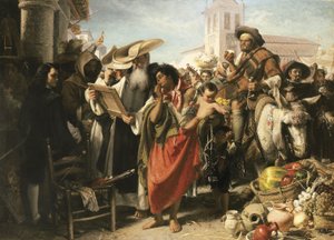 De Vroege Carrière van Murillo, 1865 door John Phillip