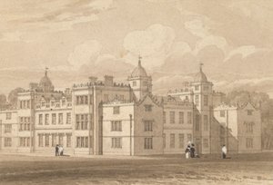 Charlton House, Wiltshire door John Preston Neale
