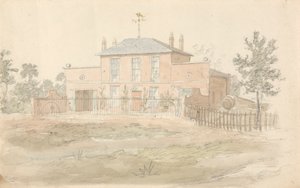 Huis met weerhaan