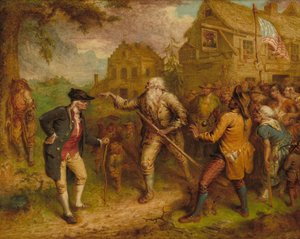 De terugkeer van Rip Van Winkle, 1849 door John Quidor