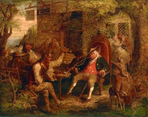 Wolfert Webber bij de herberg (Wolfert Webber