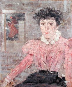 De roze blouse door John Quinton Pringle