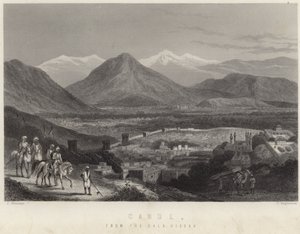 De stad Kabul