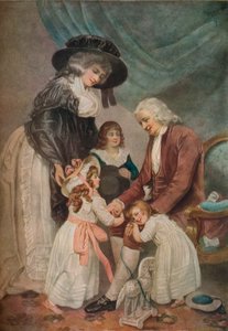 Een Bezoek aan de Grootvader, 1788, 1916 door John Raphael Smith