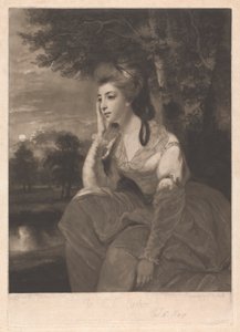 Eerwaarde mevrouw Stanhope door John Raphael Smith