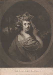 Mademoiselle Baccelli door John Raphael Smith