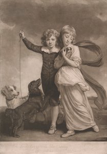 De Clavering Kinderen door John Raphael Smith