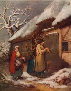 De Cottage Familie, 18e eeuw, 1916 door John Raphael Smith