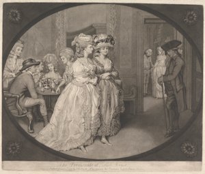 De promenade bij Carlisle House