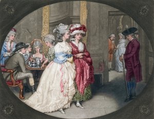 De promenade bij Carlisle House, 1781
