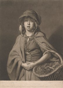 Het waterkersmeisje door John Raphael Smith