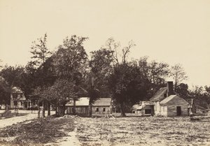 Mechanicsville, Virginia., april 1865 door John Reekie