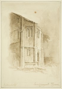 Innis Court Boerderij, Bedminster door John Reverend Eden