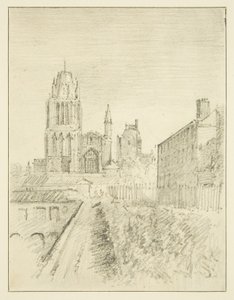 Redcliffe kerk en een deel van Alfred Wharf