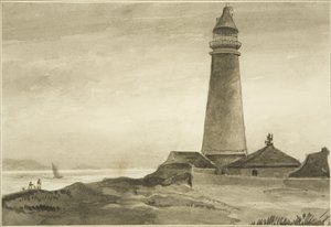 De Flat Holm vuurtoren