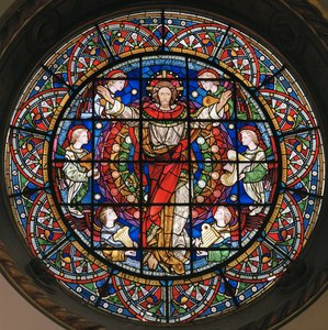 Christus in Majesteit door John Richard Clayton