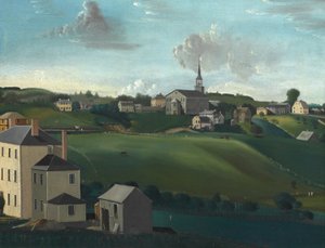 Meetinghouse Hill, Roxbury, Massachusetts, 1799 door John Ritto Penniman