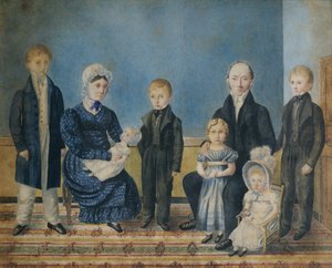 Portret van een familie