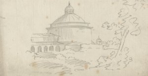 Ariccia door John Robert Cozens