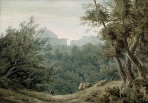 Arriccia bij Albano door John Robert Cozens
