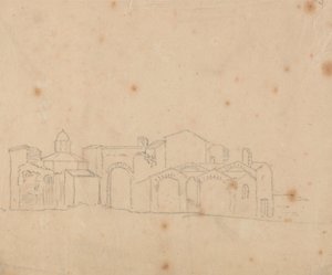 Baden van Diocletianus door John Robert Cozens