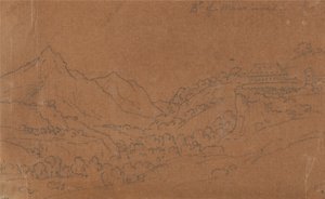 Bramans van de Mauriennes door John Robert Cozens