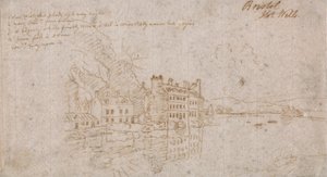 Bristol Hot Wells door John Robert Cozens