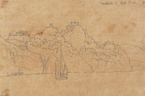 Castello di Portofino door John Robert Cozens