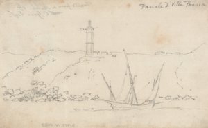 Villa Franca lantaarn door John Robert Cozens