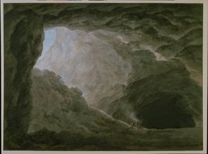 Grot in de Campagna door John Robert Cozens