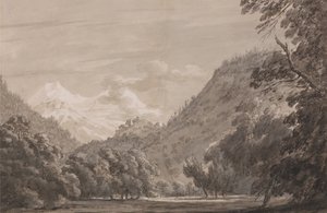 Interlaken door John Robert Cozens
