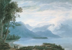 Isola Bella, Lago Maggiore door John Robert Cozens