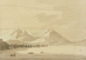 Comomeer (paar van 111238) door John Robert Cozens