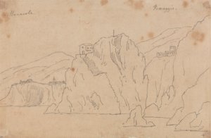Manarola door John Robert Cozens