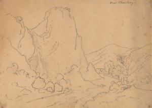 Omgeving Chambéry door John Robert Cozens