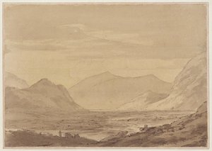 Bij Chiavenna door John Robert Cozens