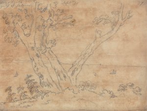 Bij Raito aan de Golf van Salerno door John Robert Cozens