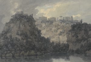 Op het Meer van Nemi door John Robert Cozens