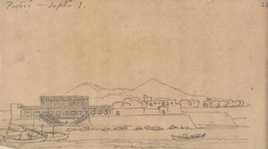 Portici, 1 september door John Robert Cozens