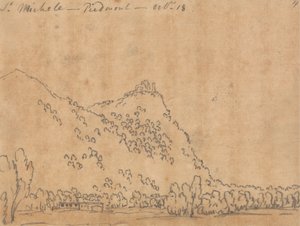 Saint Michele, Piëmont, 18 oktober door John Robert Cozens