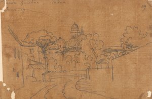 Santa Giustina, Padua, 19 juni door John Robert Cozens