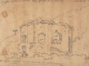 De tempel van Venus aan de baai van Baia, 2 december