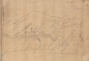 Vernazza door John Robert Cozens