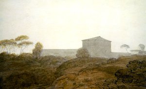 Villa Lante, Rome door John Robert Cozens