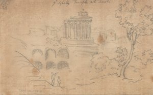 De Tempel van de Sibylle in Tivoli