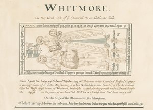 Whitmore Kerk - Gedenkteken voor Edward Maynwaring door John Robert Fernyhough