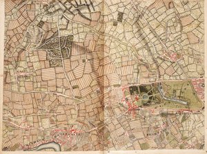 Kaart van Acton, Paddington, Hyde Park en Kensington